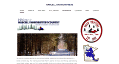 Desktop Screenshot of marcellsnowdrifters.com